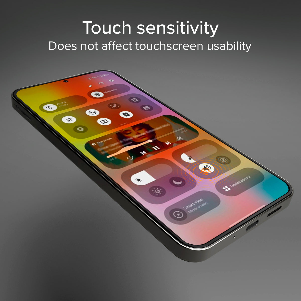 Ultra-strong screen protector for Samsung A37 with D3O technology