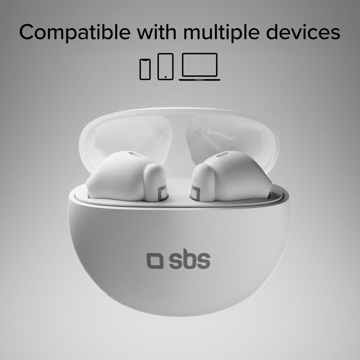 Twin Pure Drops - TWS earphones with Environmental Noise Cancellation (ENC) microphone