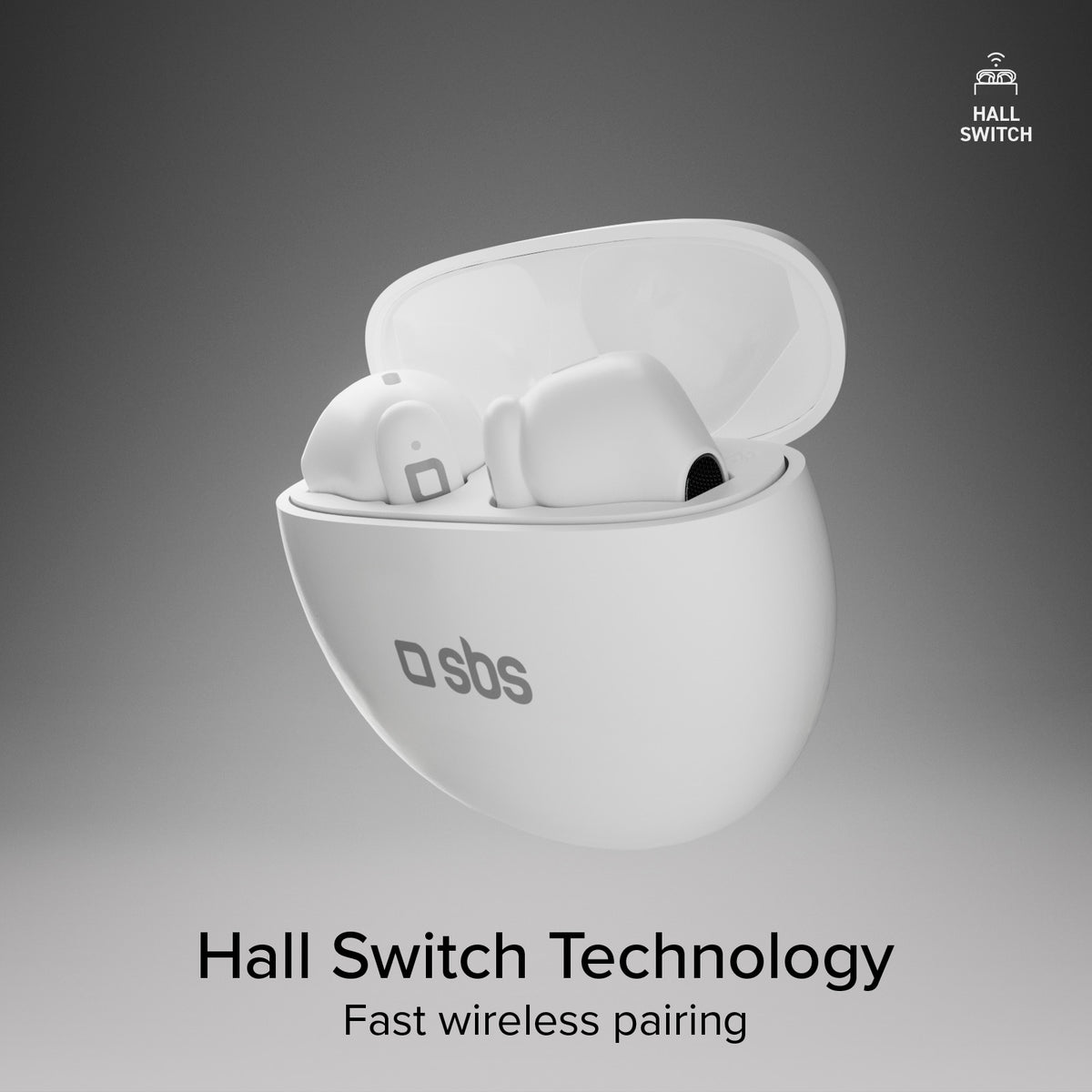 Twin Pure Drops - TWS earphones with Environmental Noise Cancellation (ENC) microphone