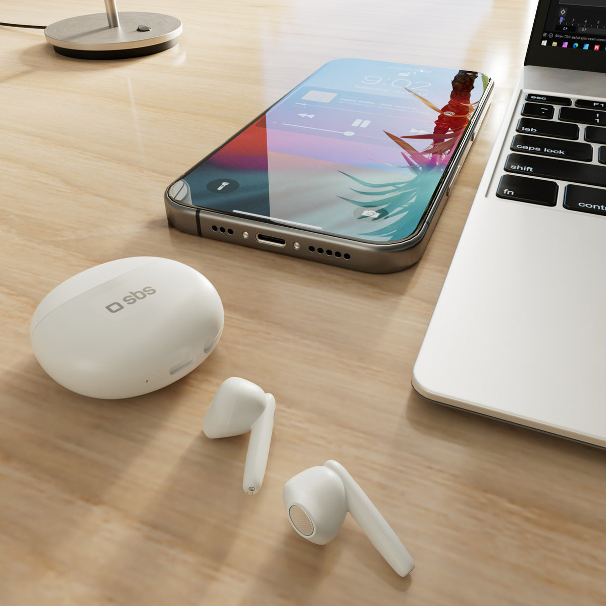 Twin Pure Drops - TWS earphones with Environmental Noise Cancellation (ENC) microphone