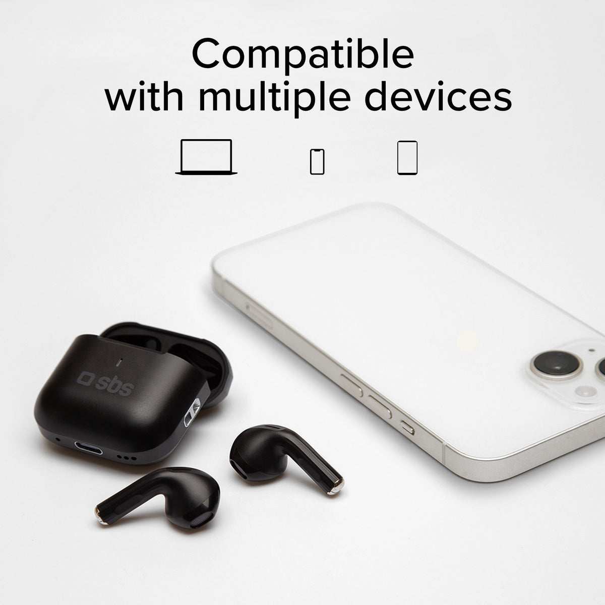 Auricolari TWS con custodia di ricarica da 250 mAh