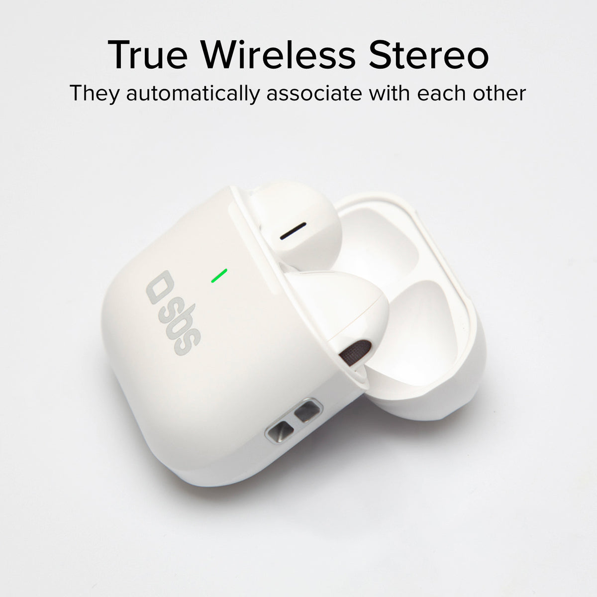 Auricolari TWS con custodia di ricarica da 250 mAh