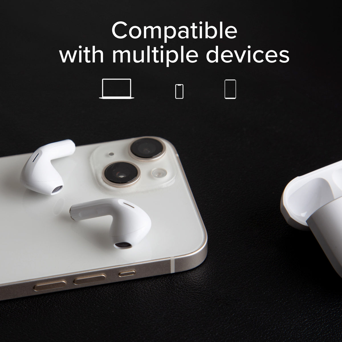 Auricolari TWS con custodia di ricarica da 250 mAh
