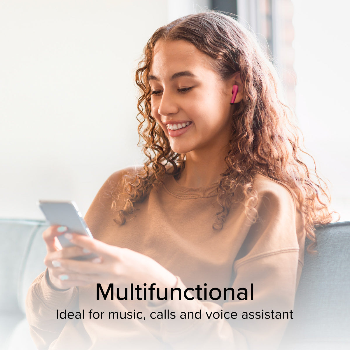 TWS One Color - écouteurs sans fil avec technologie True Wireless Stereo