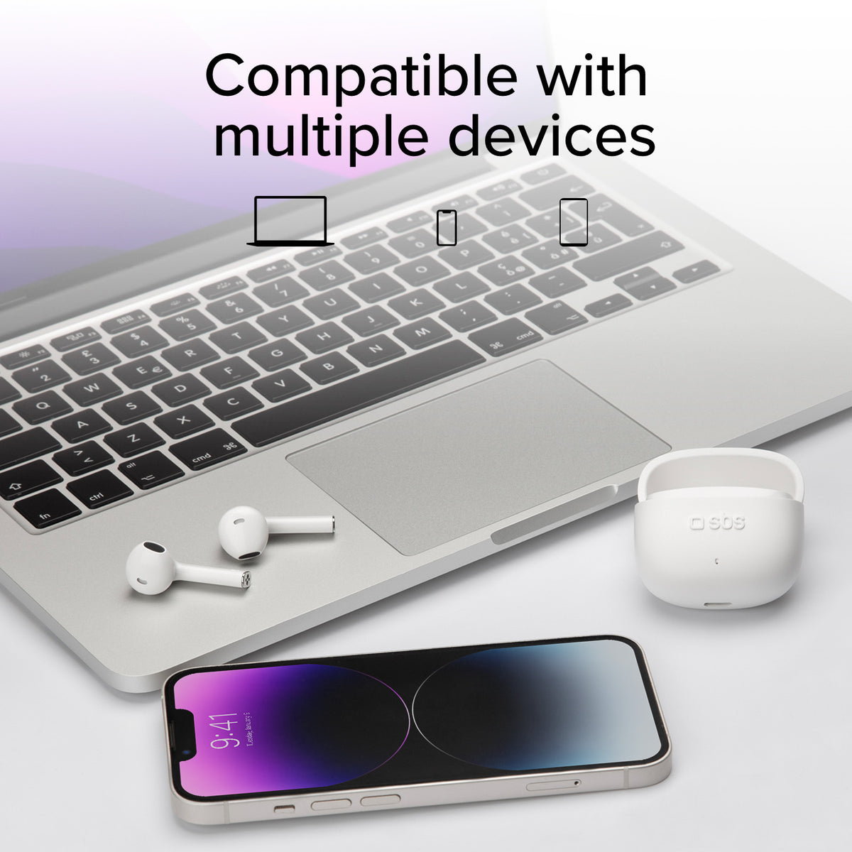 TWS One Color - écouteurs sans fil avec technologie True Wireless Stereo