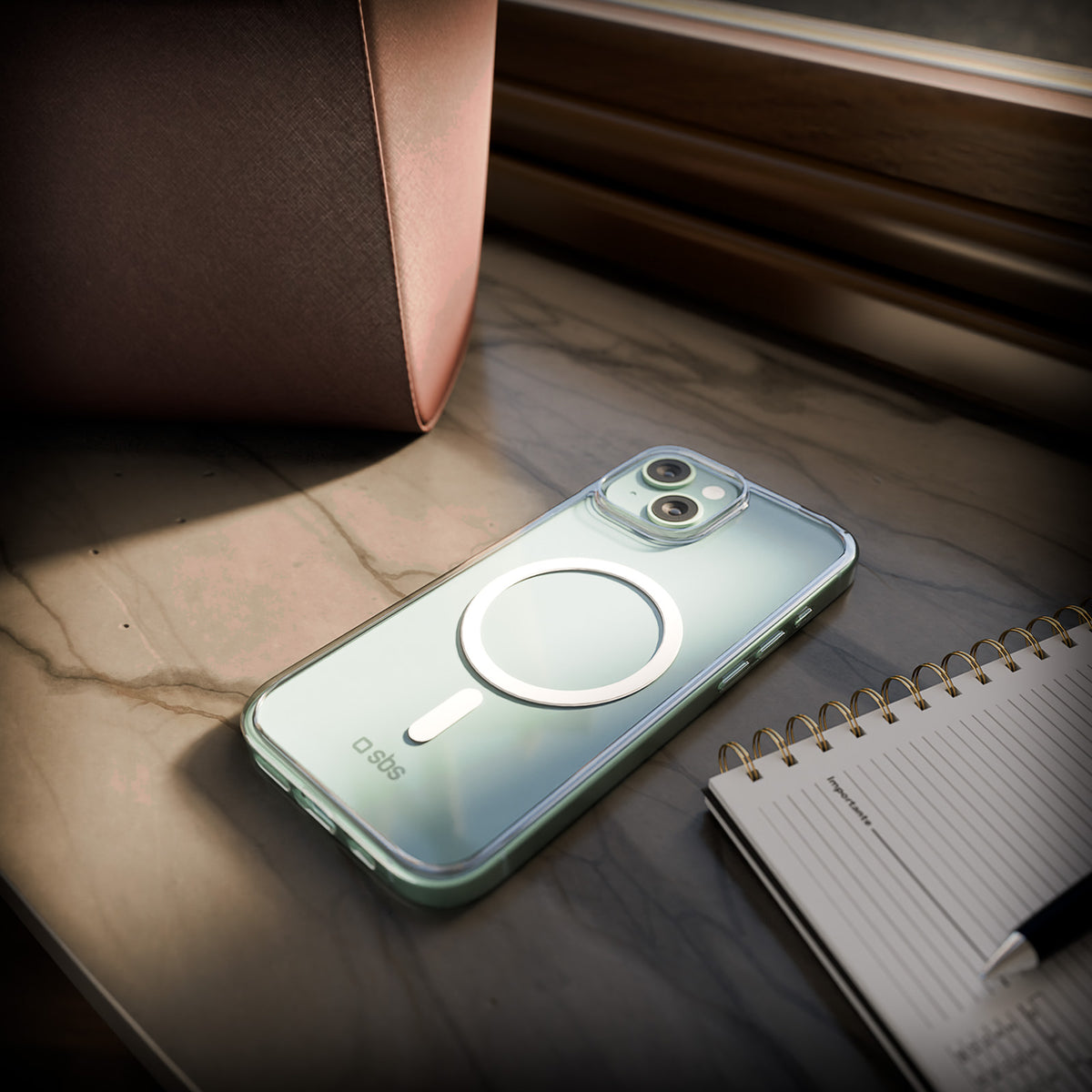Transparente steife Hülle, kompatibel mit MagSafe-Ladefunktion für iPhone 15 Plus/14 Plus