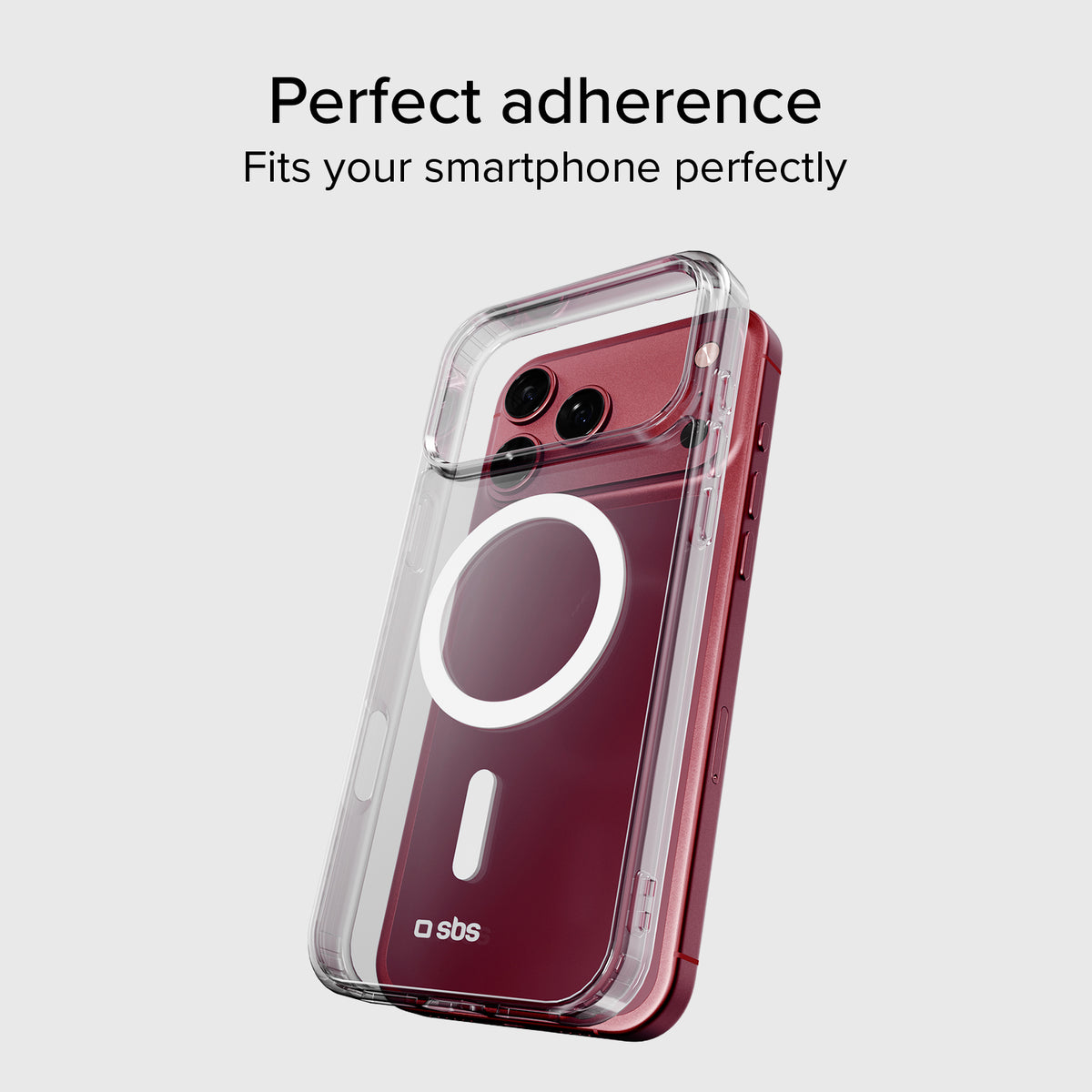 Transparente, feste Hülle, kompatibel mit magnetischer, kabelloser Aufladung für iPhone 18 Pro/17 Pro