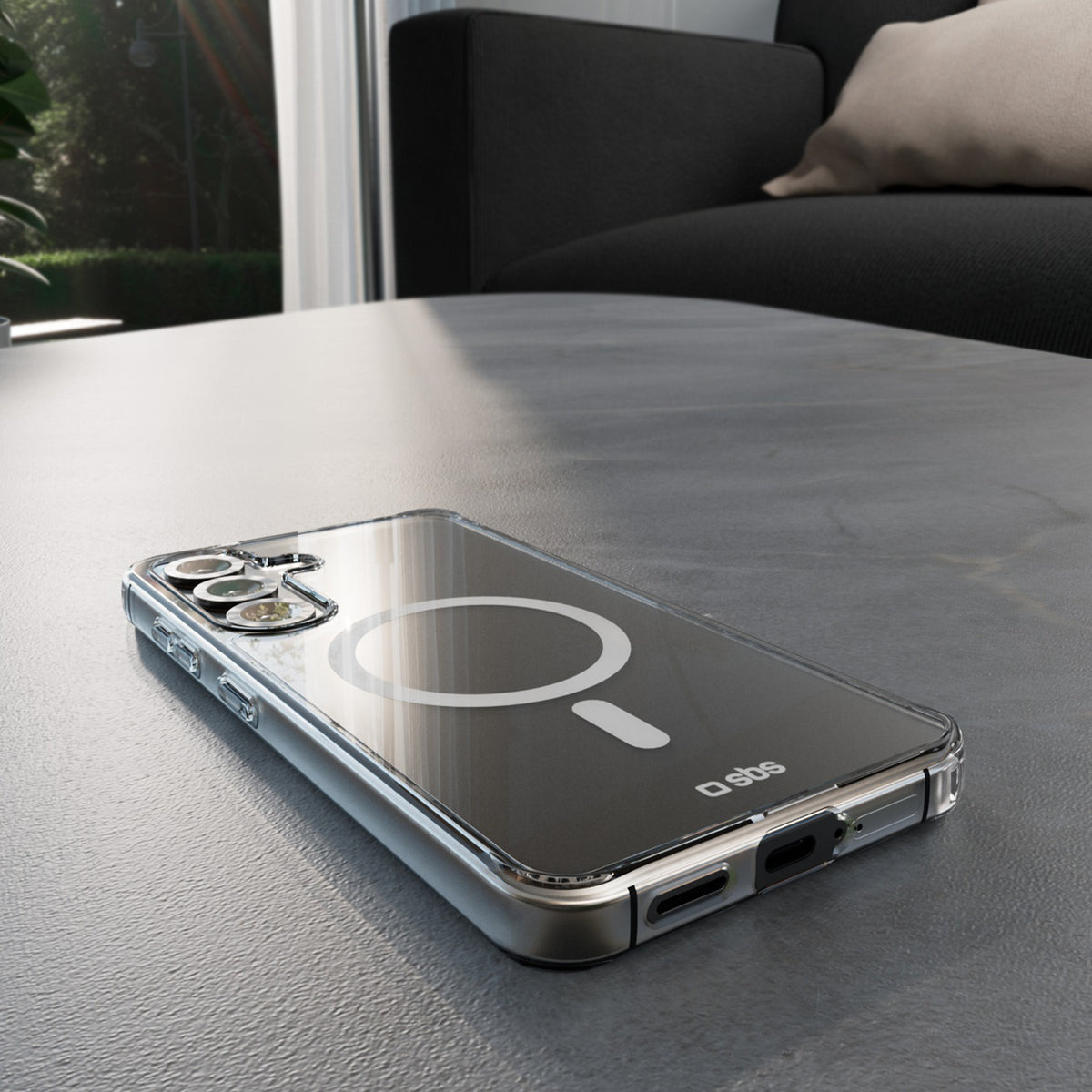 Coque rigide MagSafe pour Samsung Galaxy S25+