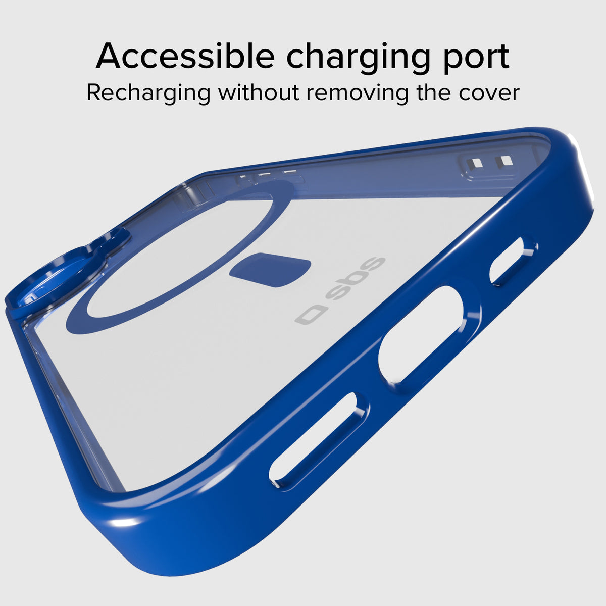 Funda para iPhone 16 Plus con bordes de color, compatible con carga MagSafe