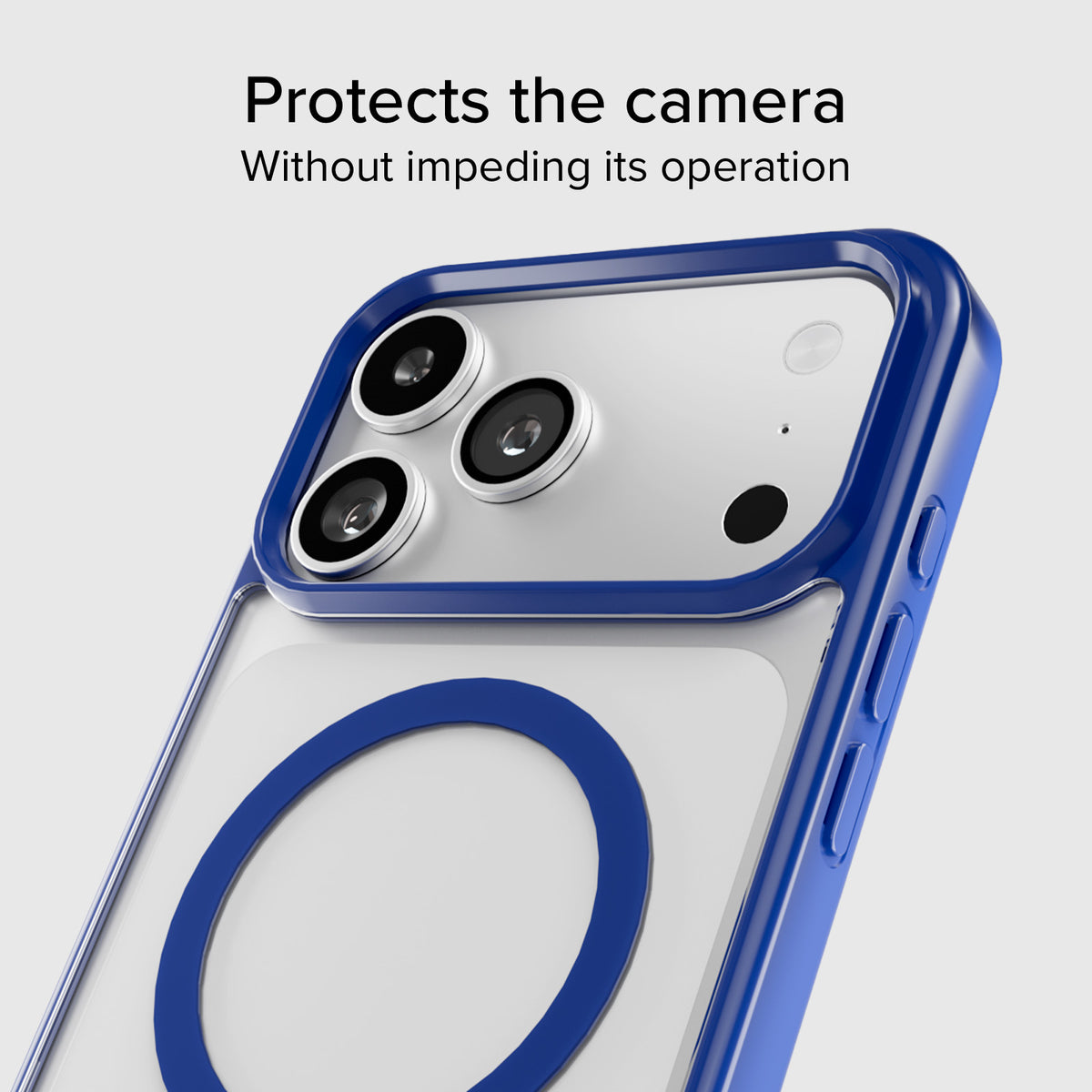 Funda para iPhone 17 Pro Max con bordes de color, compatible con carga MagSafe
