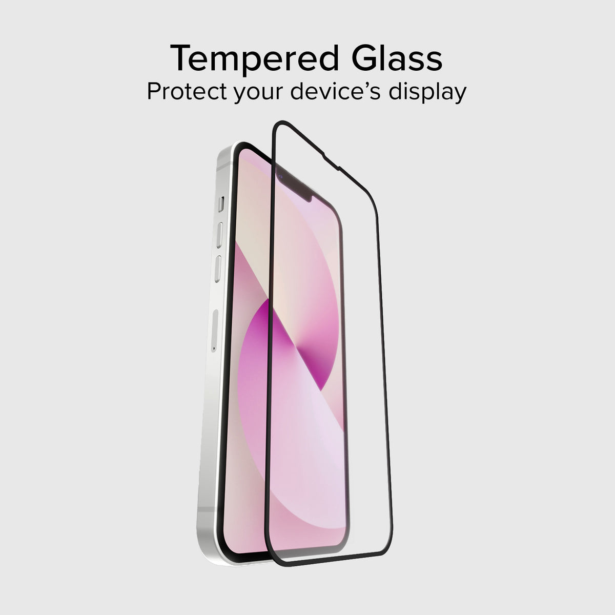 Glas Displayschutz Full Cover für iPhone 13 Pro Max/iPhone 14 Plus