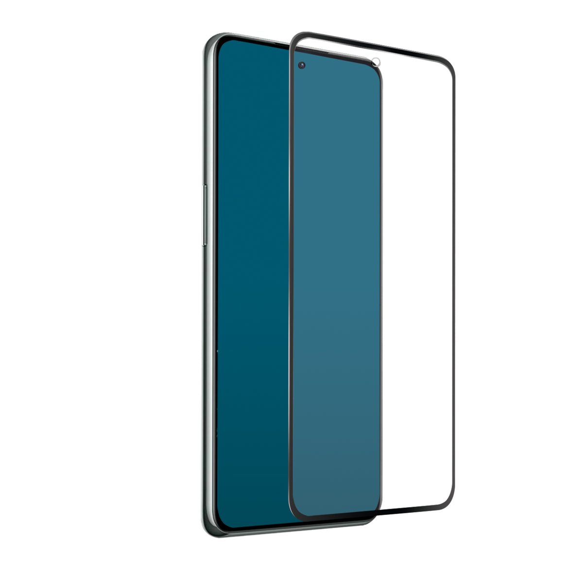 Glas Displayschutz Full Cover für OnePlus 10T