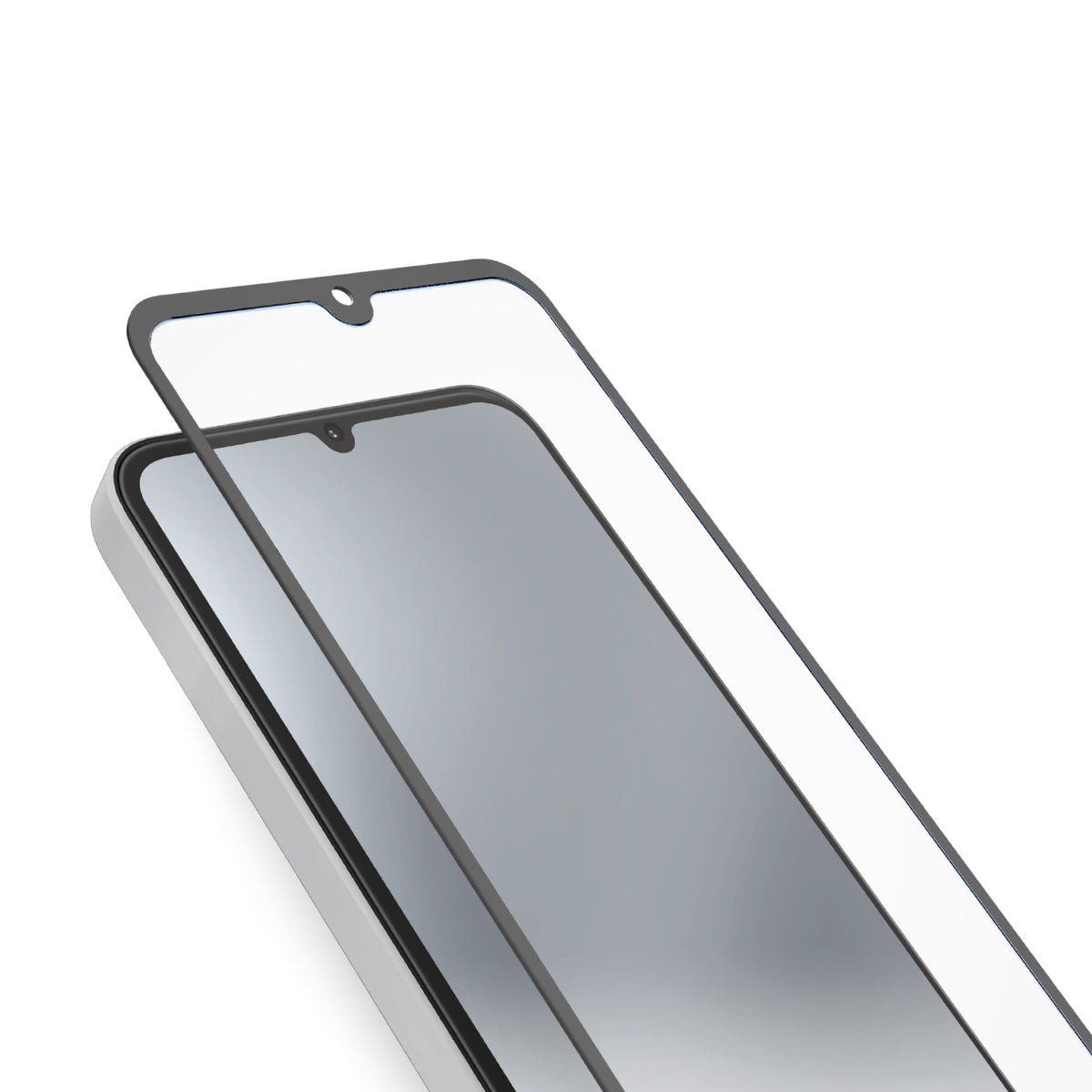Glas Displayschutz Full Cover für Realme C61/C63