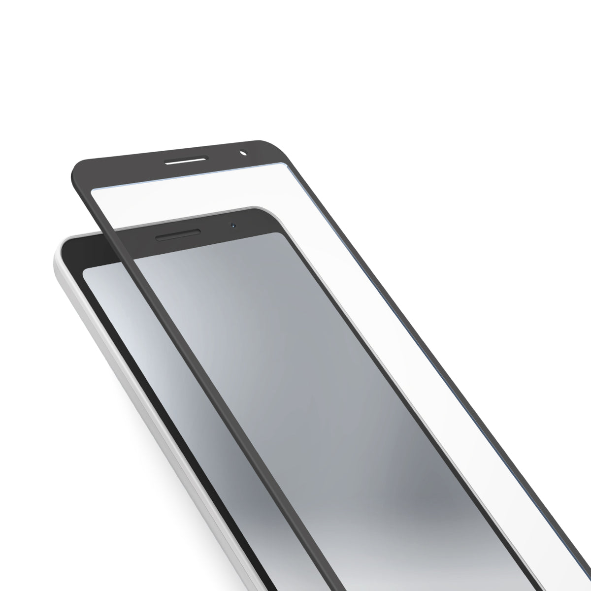 Glas-Bildschirmschutzfolie Full Cover für TCL 501