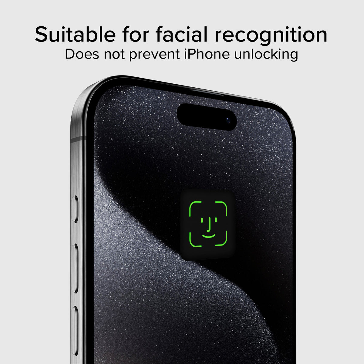 Glass screen protector for iPhone 15 Pro