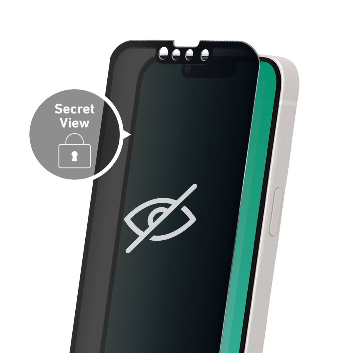 Glass screen protector Full Cover Privacy for iPhone 13 Mini