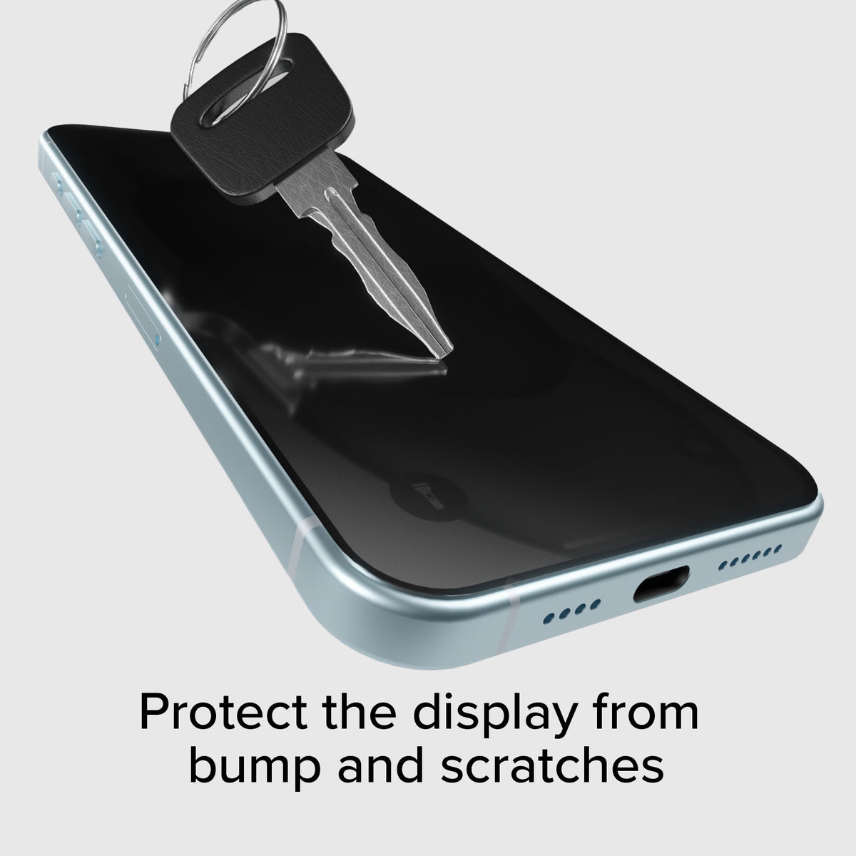 Glass screen protector Full Cover Privacy for iPhone 15 Plus