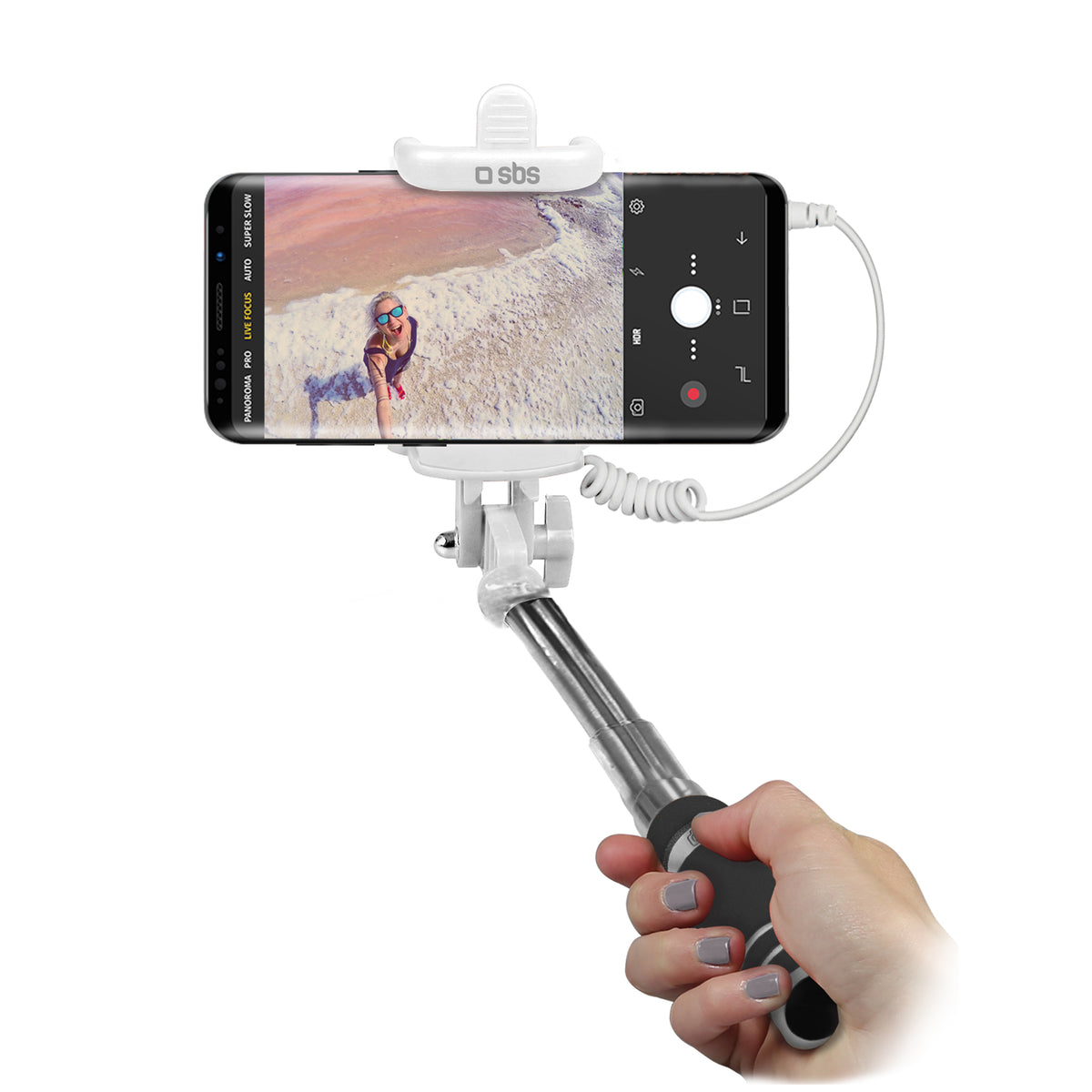 Palo Selfie Mini con Jack 3,5 mm