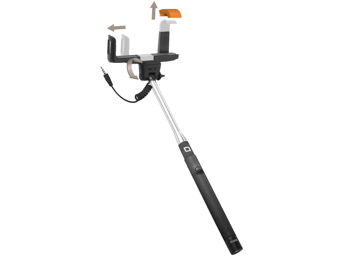 Selfie stick with jack 3,5 mm
