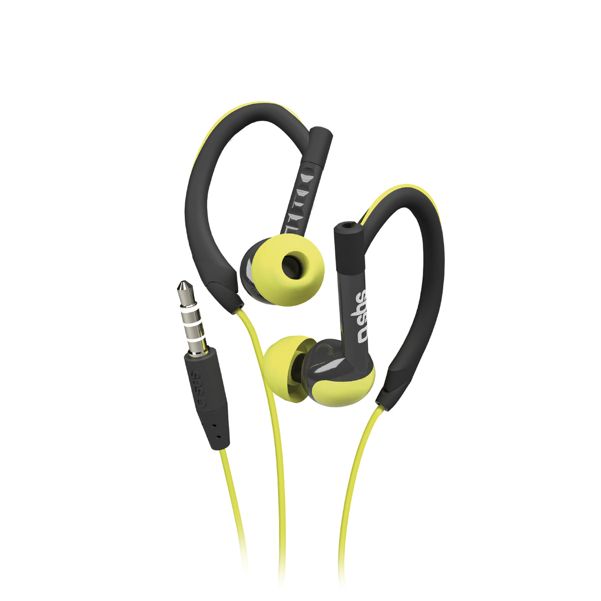 Wired Stereo In-Ear Runway Sport Headphones with 3.5 mm jack and microphone