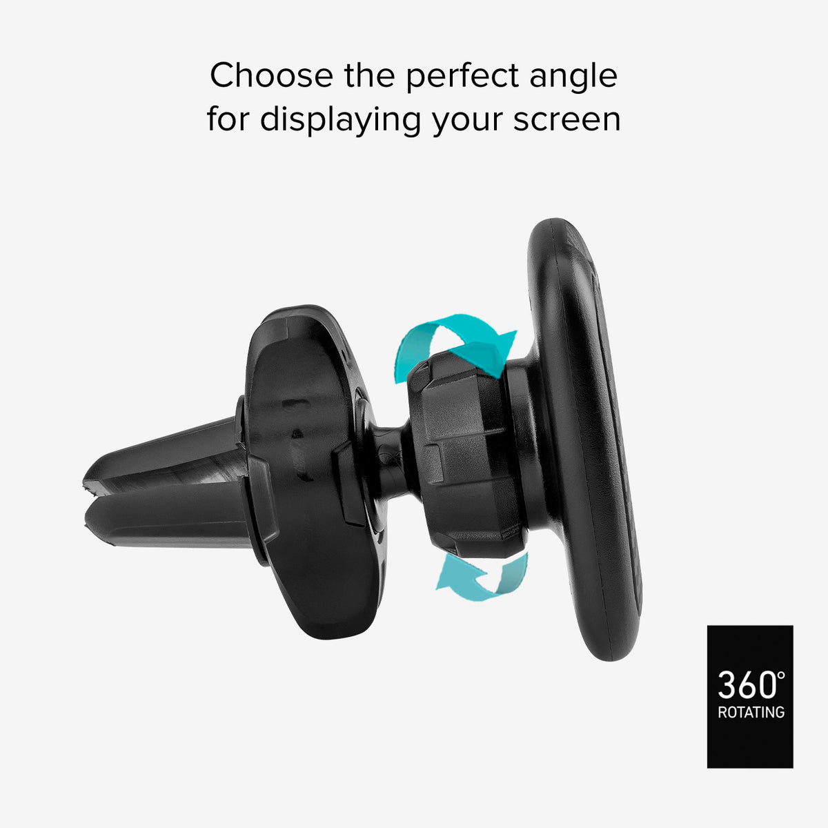 Magnetische Autohalterung für Smartphone mit Clip-Fixierung