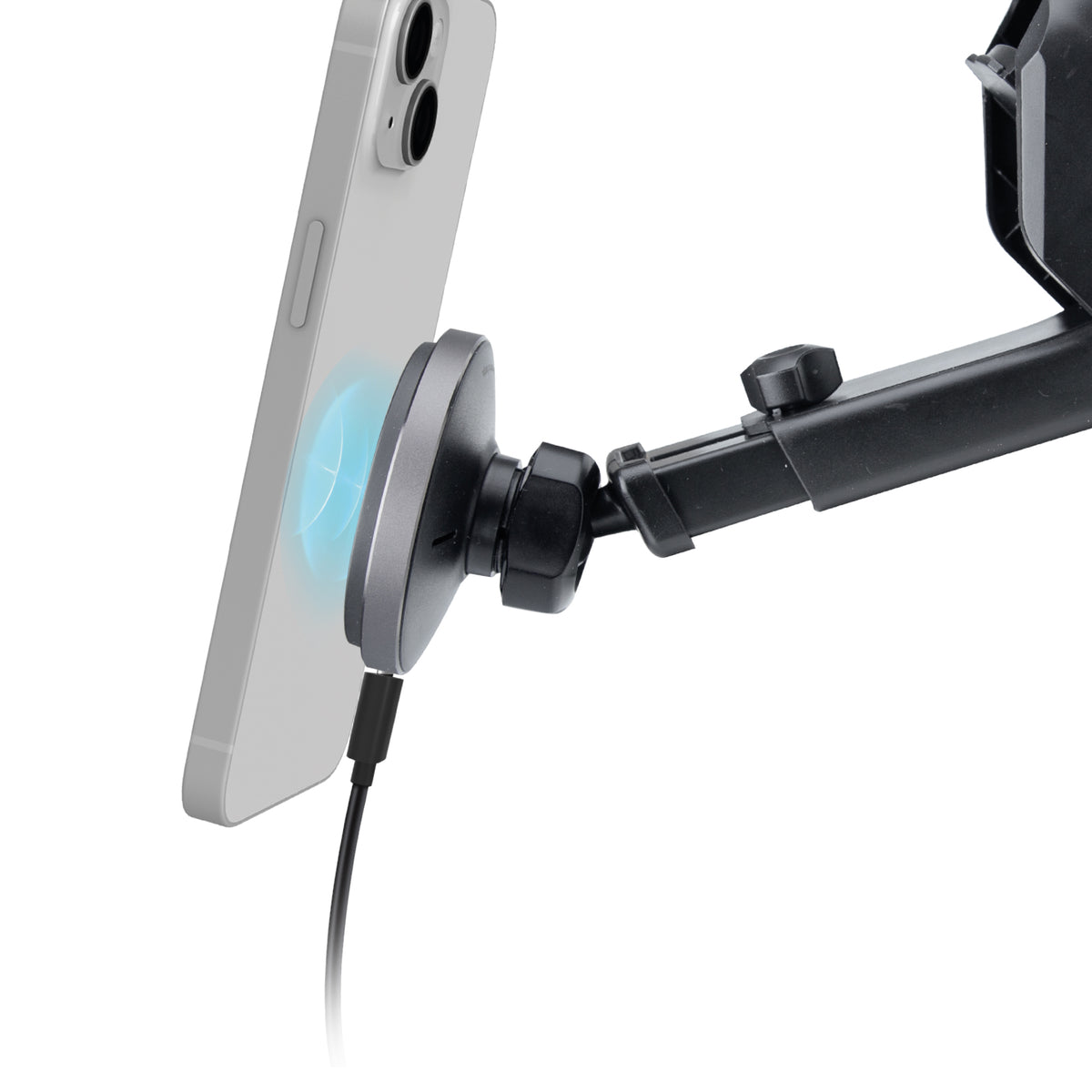 Supporto auto magnetico per parabrezza-cruscotto compatibile con carica MagSafe
