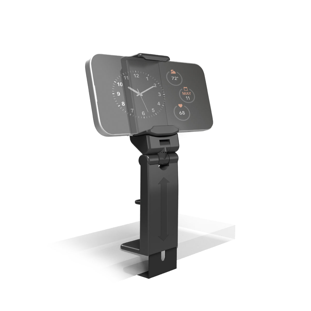 Soporte para móvil ajustable a laptops y asientos