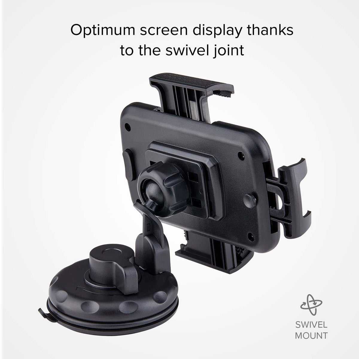 Universal car holder for smartphone up to 6"