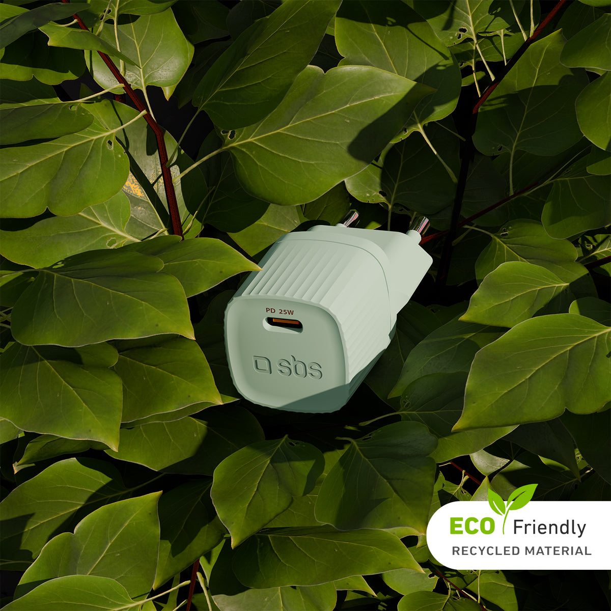 Chargeur fabriqué à partir de matériau recyclé GRS