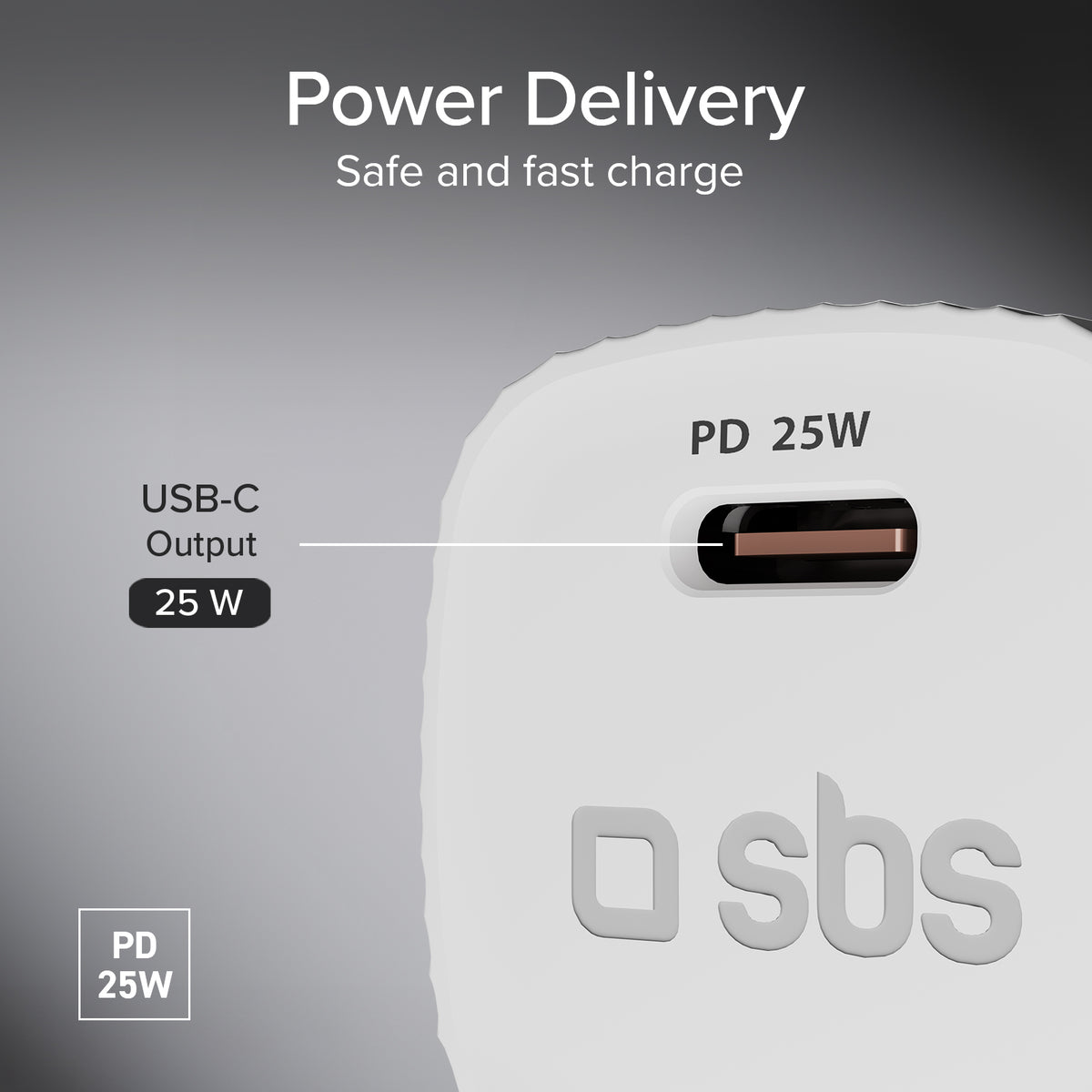 Charger with GRS material