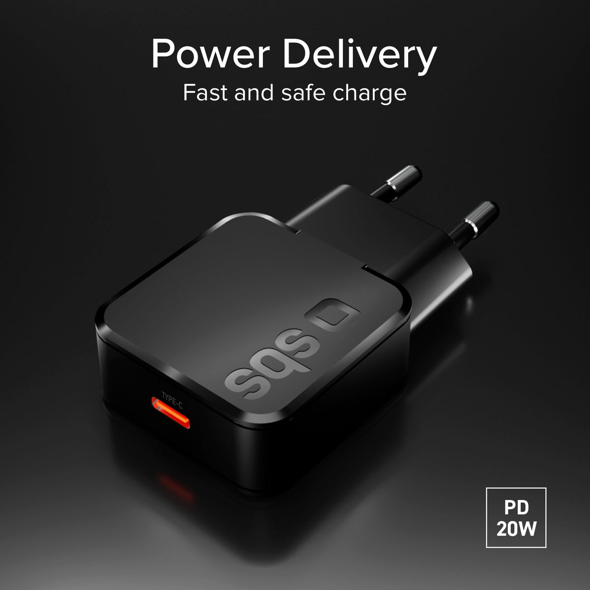 Cargador de pared 20 W USB-C Ultra Slim, adecuado para MacBook Neo