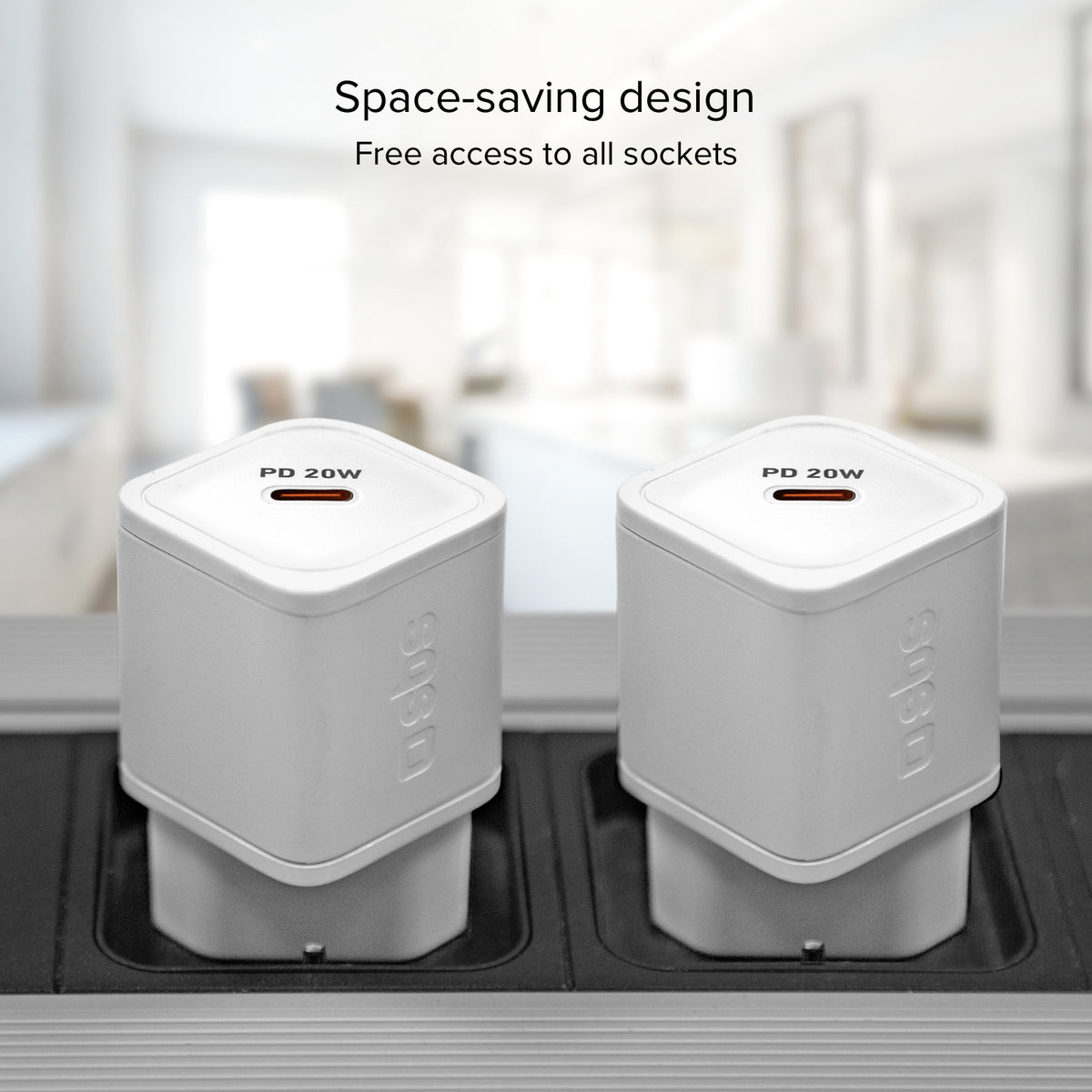 Chargeur Power Delivery GaN ultra-rapide de 20 watts, adapté pour MacBook Neo