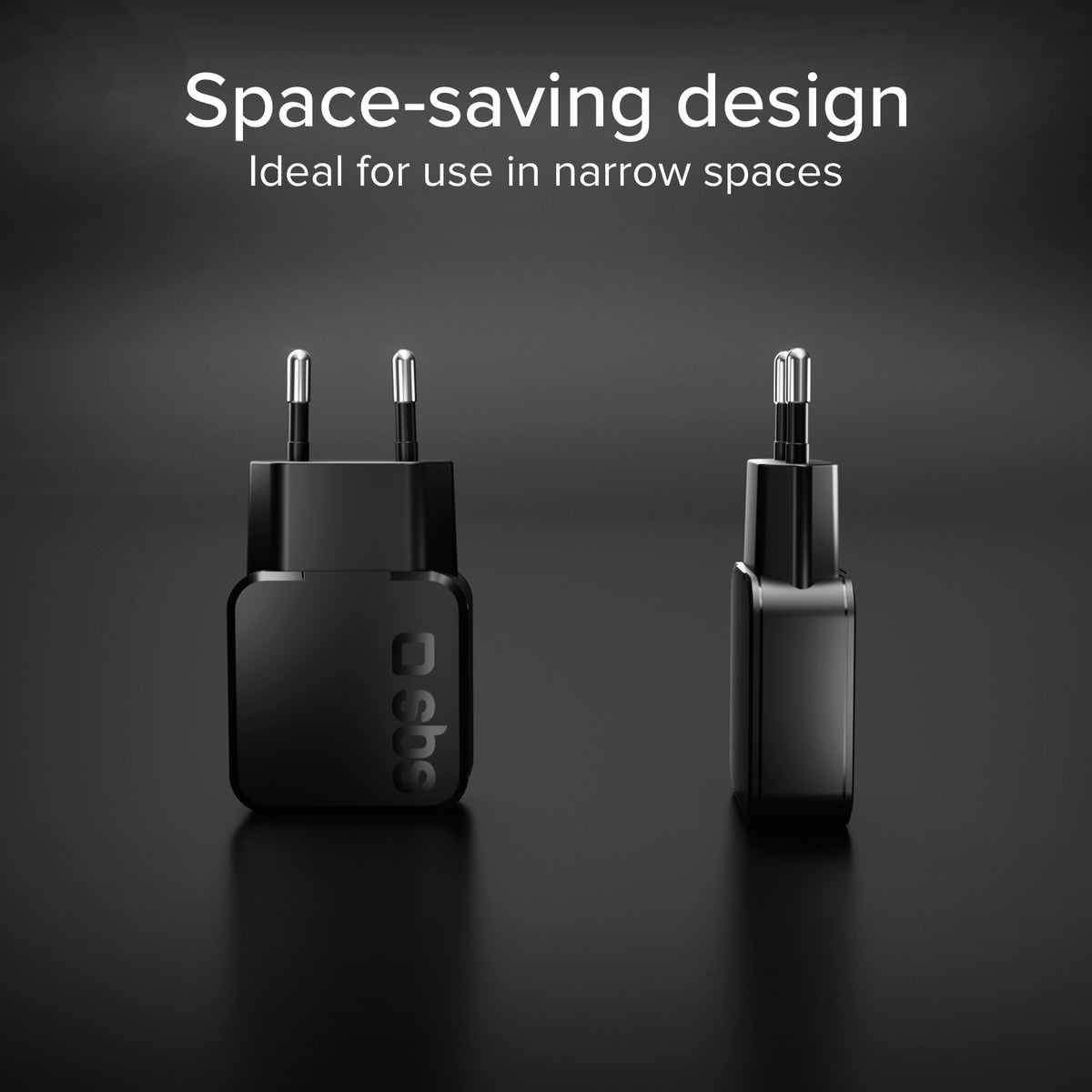 30W USB-C Power Delivery und USB-A Fast Charge Slim-Wandladegerät