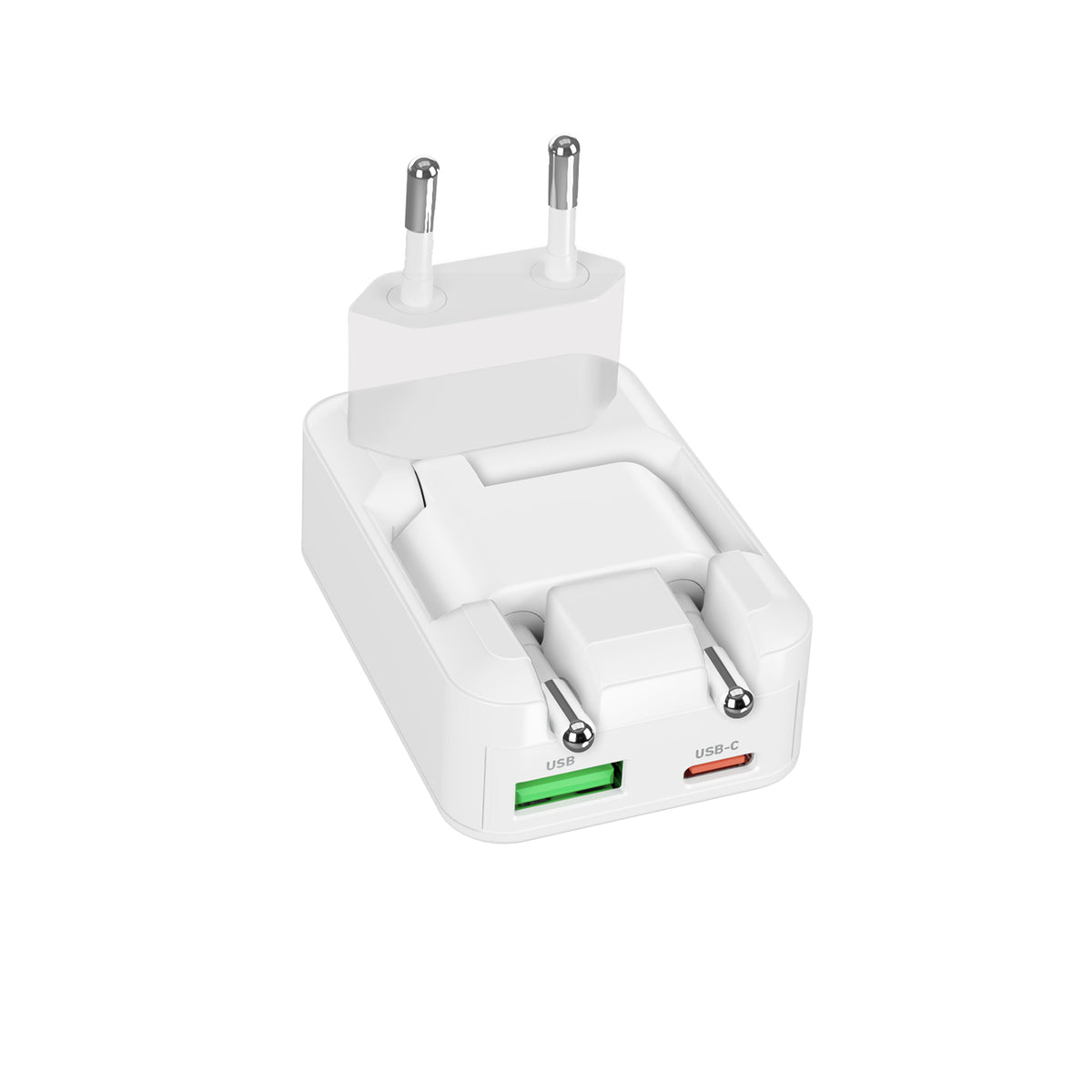 45W Flexi Wall Charger with Foldable Plug