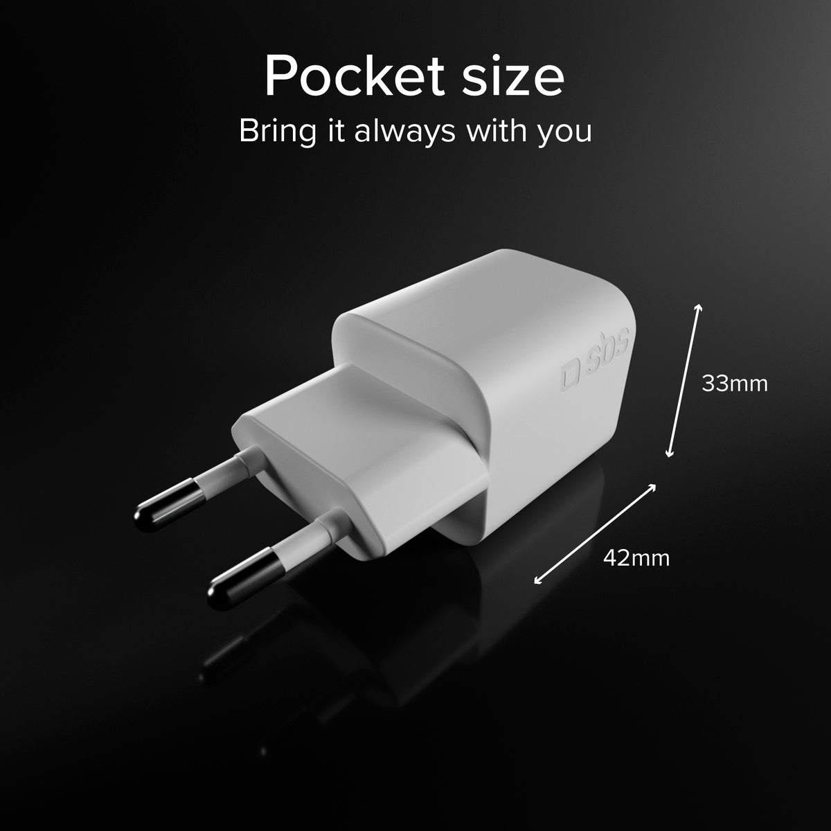 Charging Kit with 40W Wall Charger and 1.5 m Anti-Tangle Braided USB-C Cable
