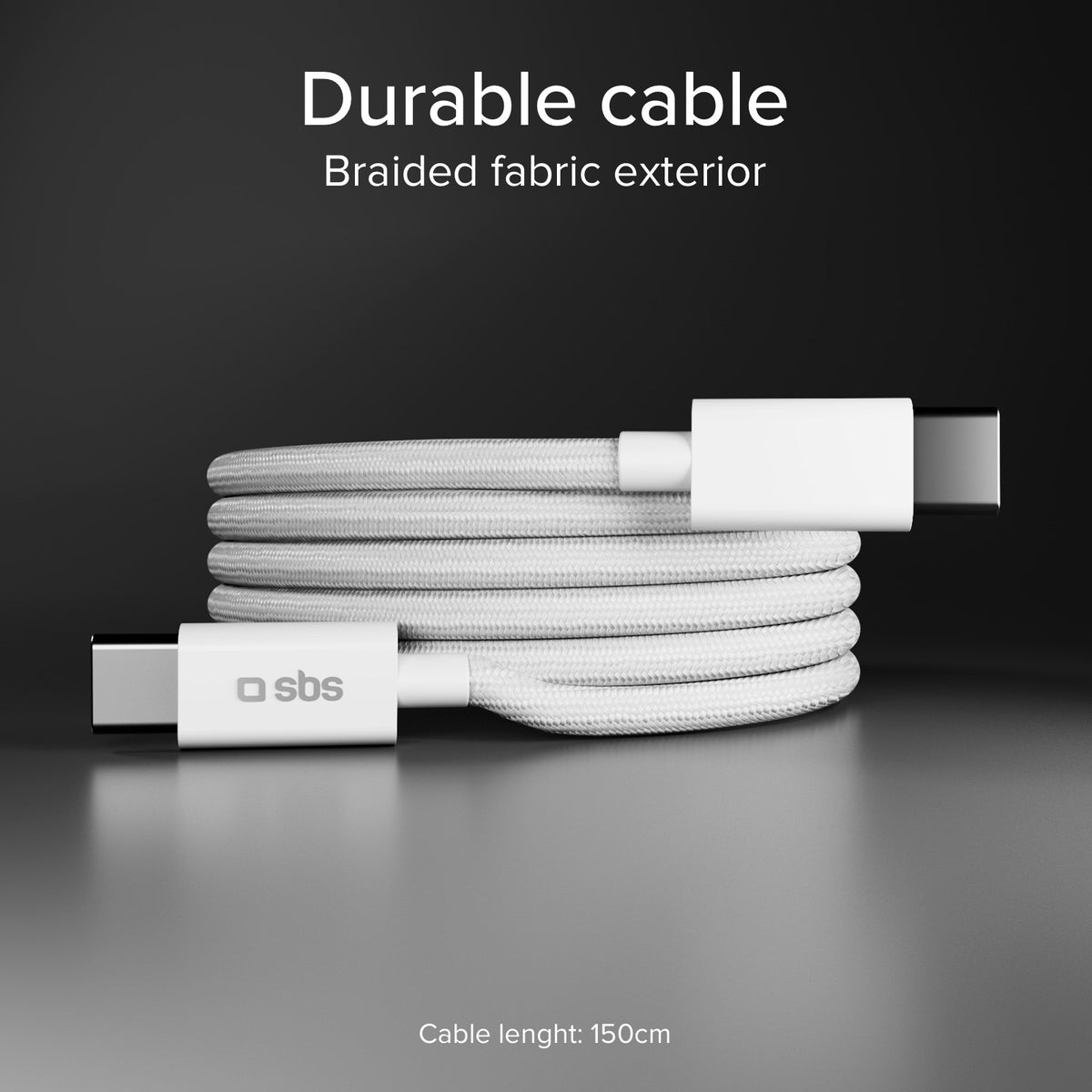 Charging Kit with 40W Wall Charger and 1.5 m Anti-Tangle Braided USB-C Cable