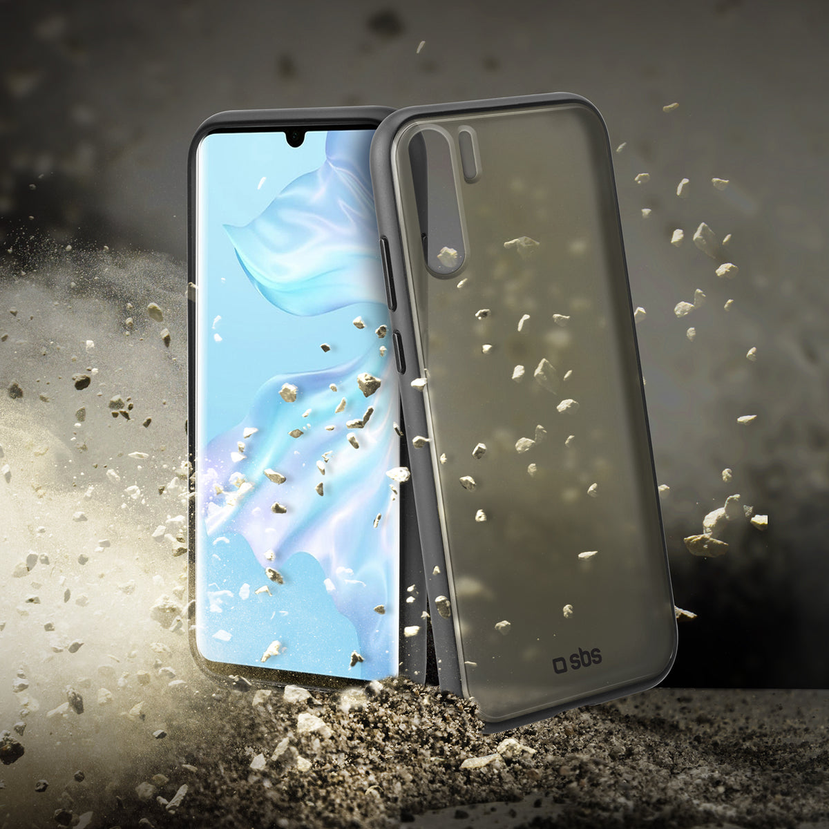 Stoß- und rutschfestes mattes Cover für das Huawei P30 Pro