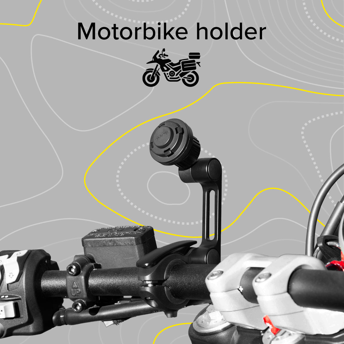 Support de smartphone Lock Pro pour moto