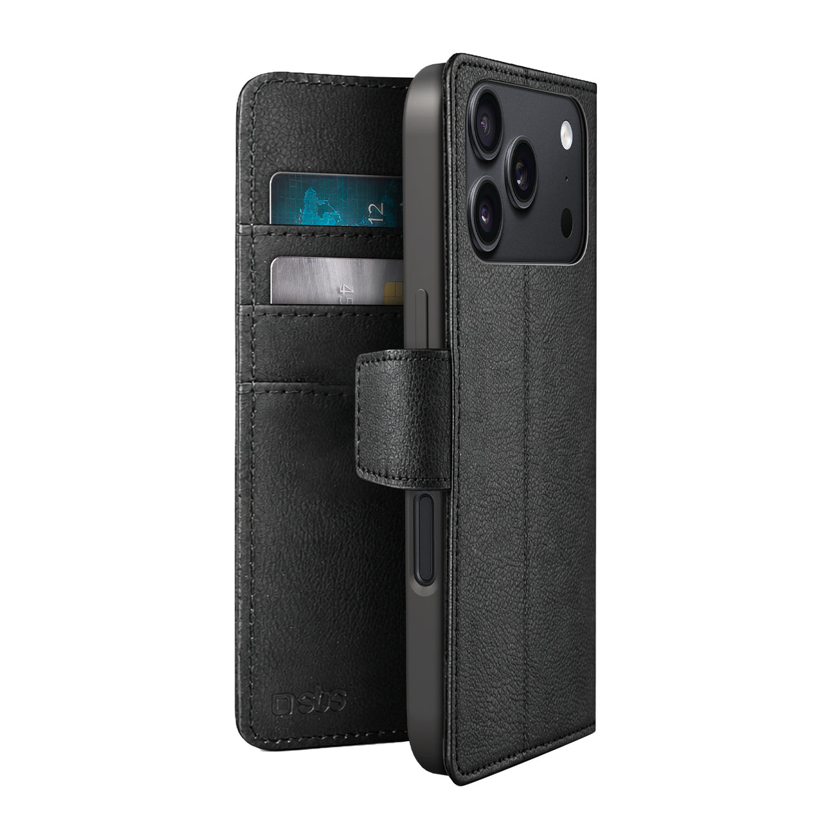 Classic Bookcase für iPhone 18 Pro Max/17 Pro Max mit Kartenfächern, Magnetverschluss und Standfunktion