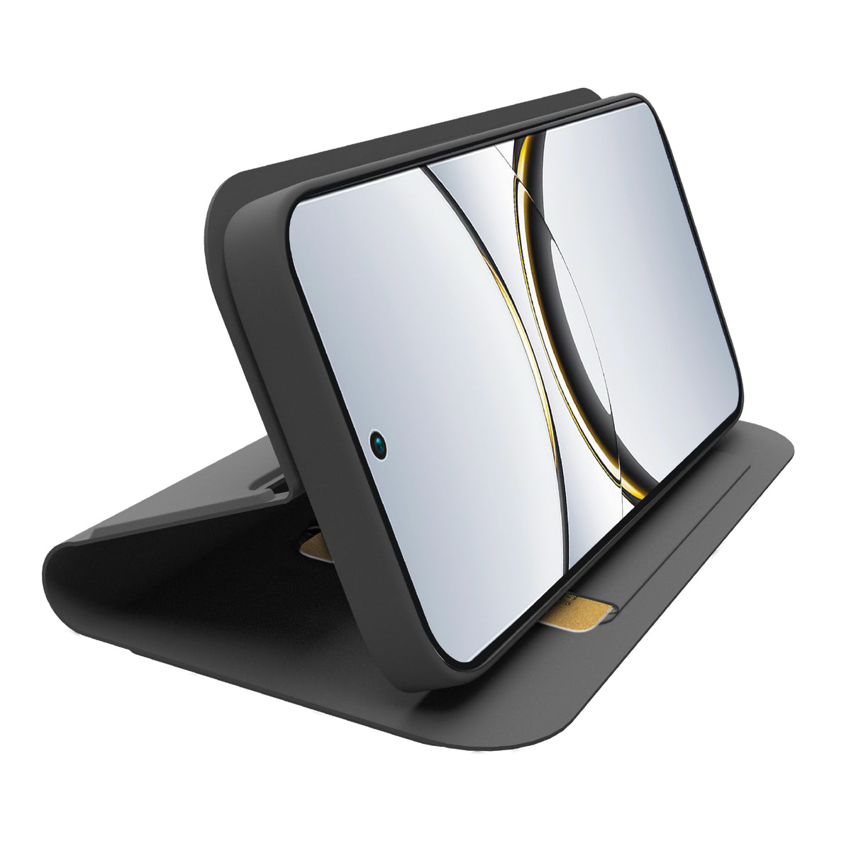 Custodia a libro con supporto stand e superficie soft touch per Oppo Find X8 Pro