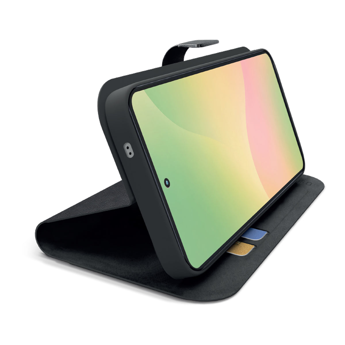 Funda libro con soporte y superficie suave al tacto para Samsung A36/A56