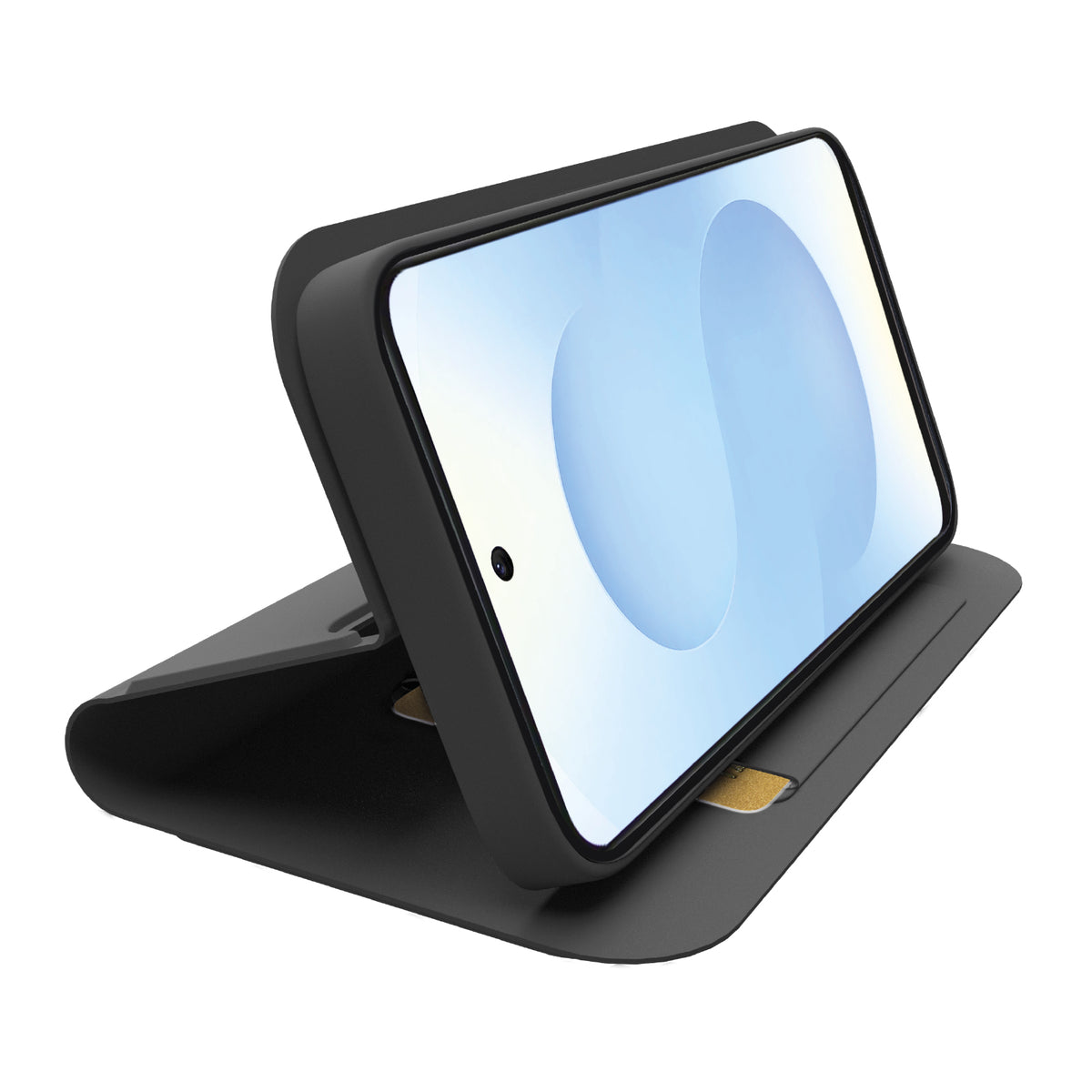 Funda libro con soporte y superficie suave al tacto para Samsung Galaxy S25 FE