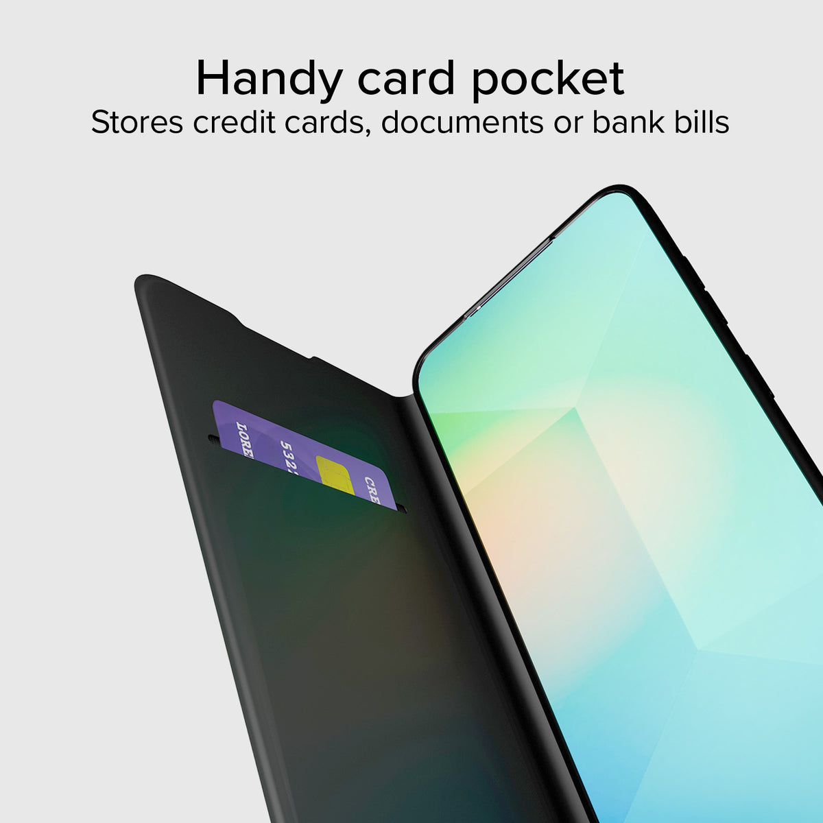 Étui portefeuille pour Samsung Galaxy S25