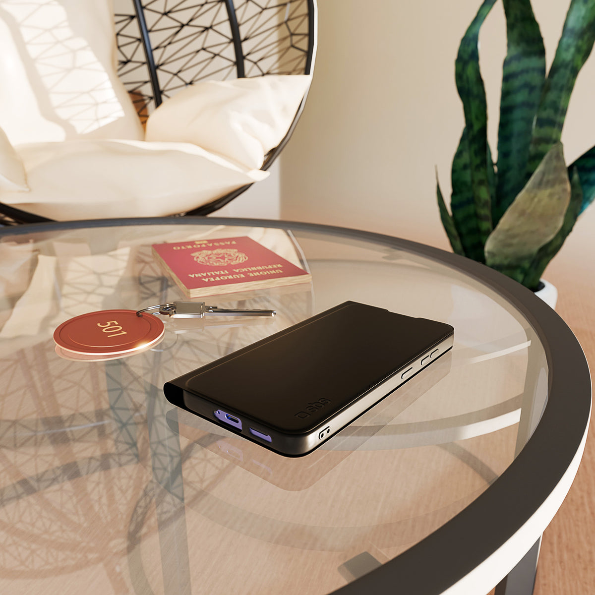 Étui portefeuille pour Samsung Galaxy S25