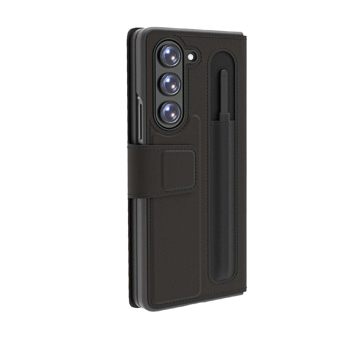 Flipcase mit Magnetverschluss, 2 Kartenfächern und 1 Stifthalter für Samsung Z Fold 6
