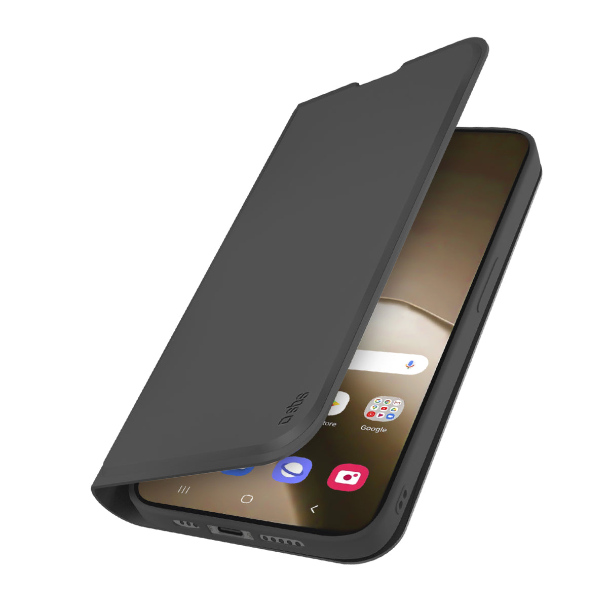 Book-style case with stand support and soft touch surface for Xiaomi 14T Pro