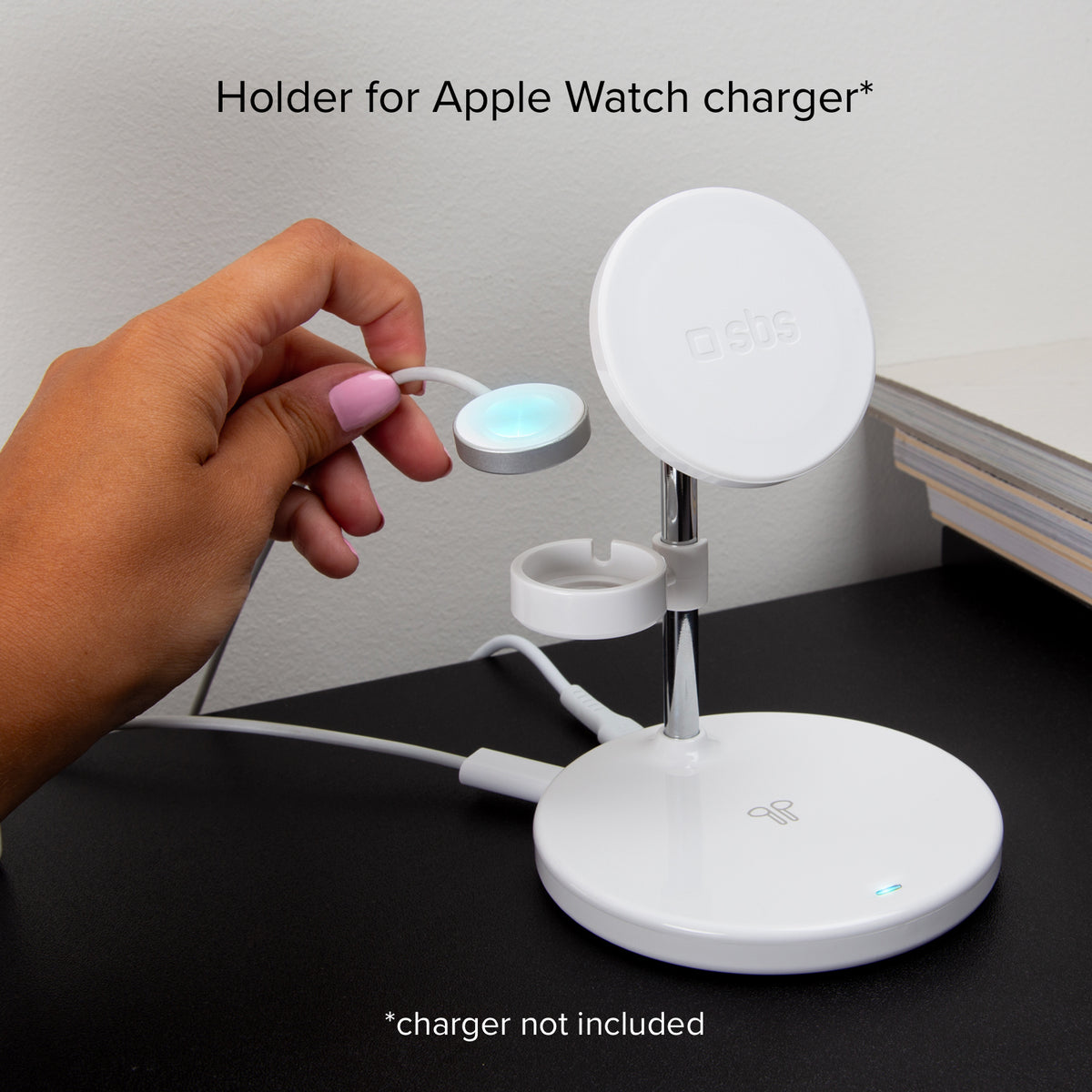 Station de charge sans fil verticale 3 en 1