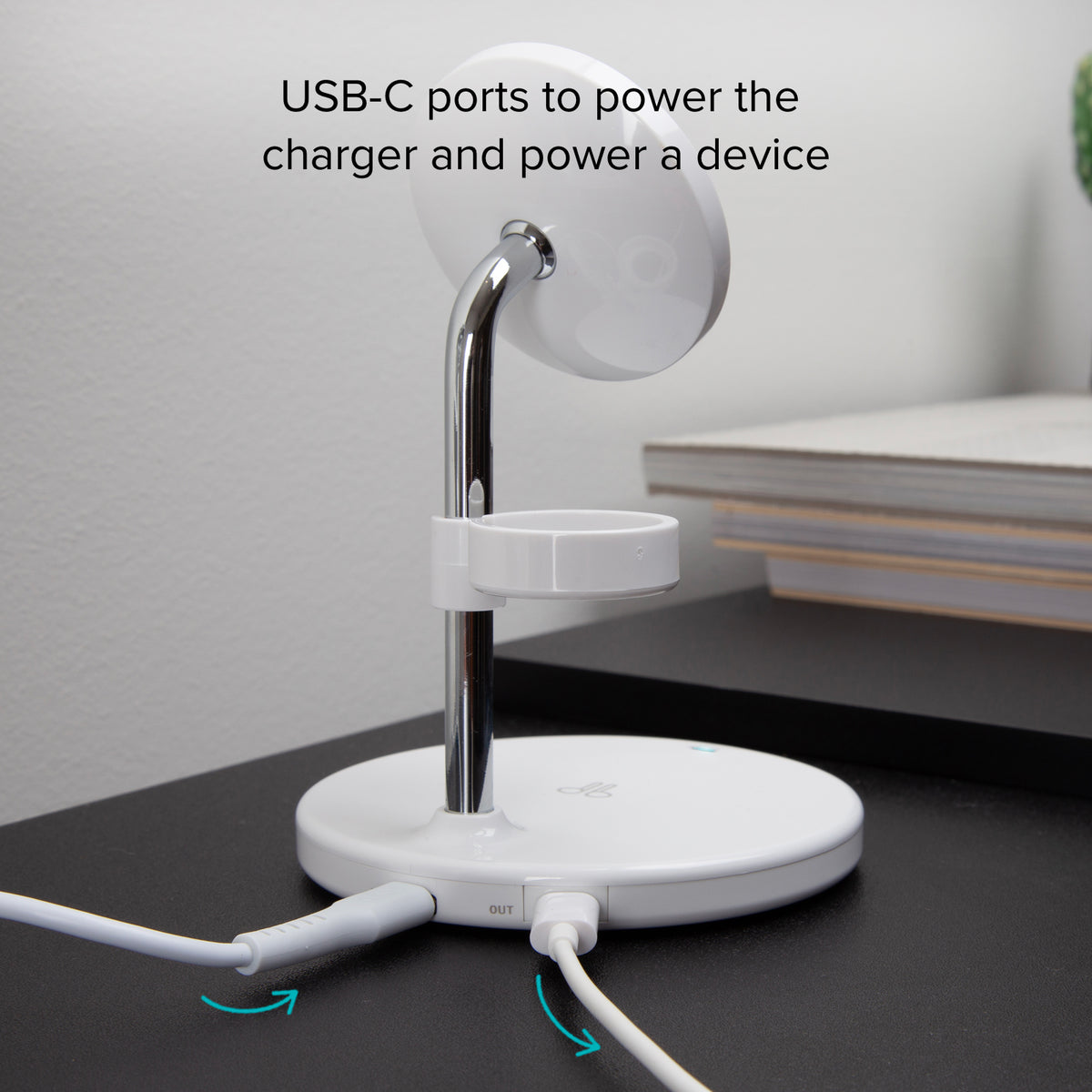 Station de charge sans fil verticale 3 en 1