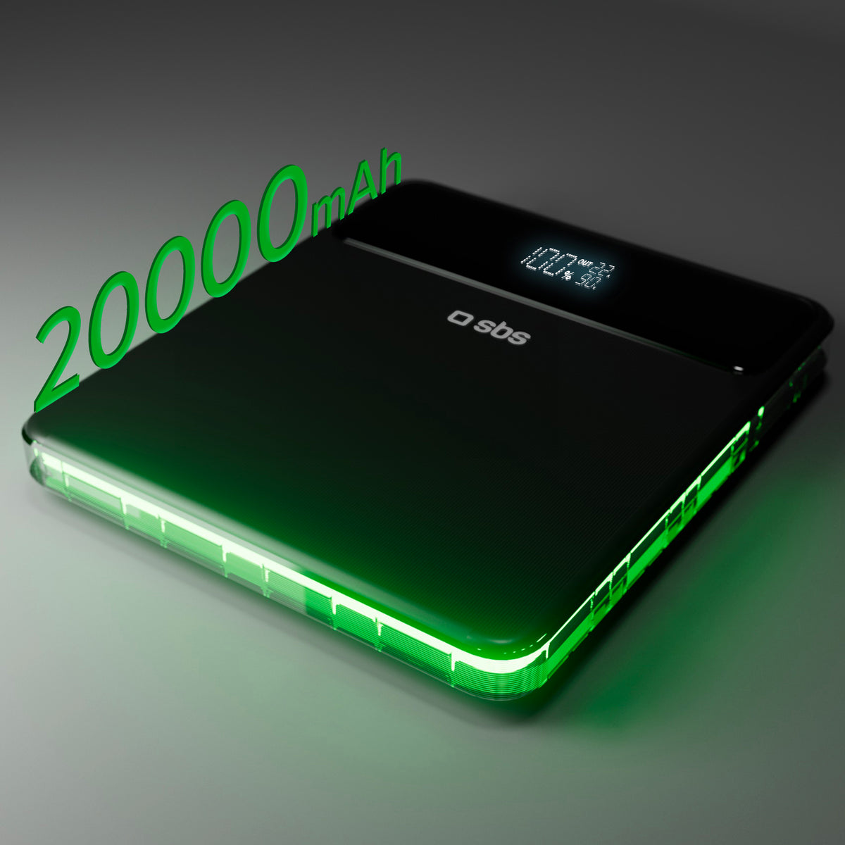 Power bank ultrafina de 20 000 mAh 100 W