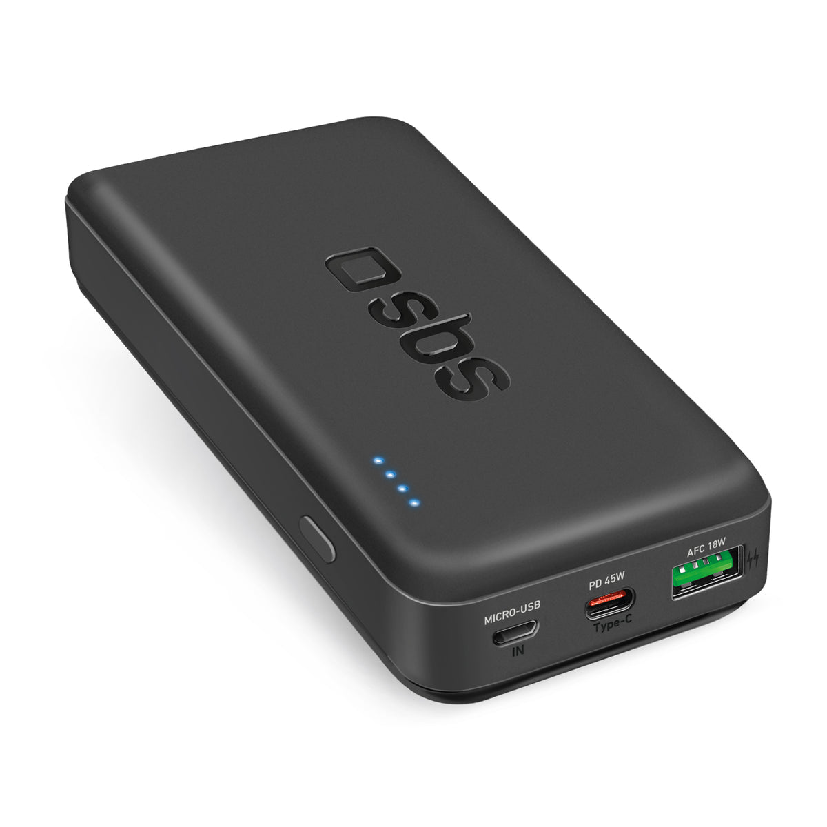 Power bank portatil de 20 000 mAh con Power Delivery de 45W